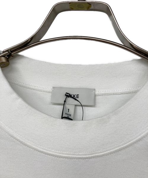 HYKE（ハイク）HYKE (ハイク) ノースリーブカットソーワンピース ホワイト サイズ:1の古着・服飾アイテム