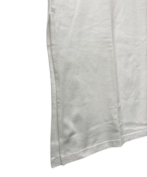 HYKE（ハイク）HYKE (ハイク) ノースリーブカットソーワンピース ホワイト サイズ:1の古着・服飾アイテム