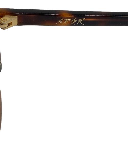 A.D.S.R.（エーディーエスアール）A.D.S.R. (エーディーエスアール) サングラス ブラウンの古着・服飾アイテム