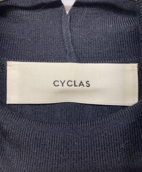 CYCLAS（シクラス）CYCLAS (シクラス) ニットワンピース ブラック サイズ:Ｓの古着・服飾アイテム
