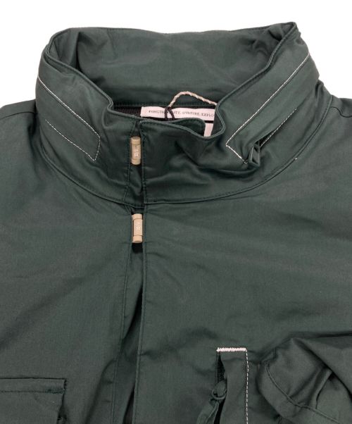 F/CE.（エフシーイー）F/CE. (エフシーイー) PIGMENT DYE UTILITY BLOUSON グリーン サイズ:Mの古着・服飾アイテム