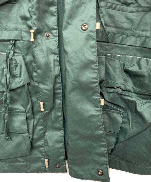 F/CE.（エフシーイー）F/CE. (エフシーイー) PIGMENT DYE UTILITY BLOUSON グリーン サイズ:Mの古着・服飾アイテム