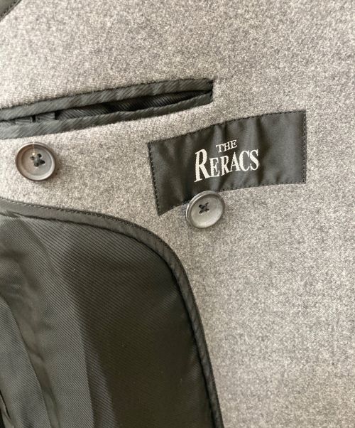 THE RERACS（ザ リラクス）THE RERACS (ザ リラクス) チェスターウールコート グレー サイズ:36の古着・服飾アイテム