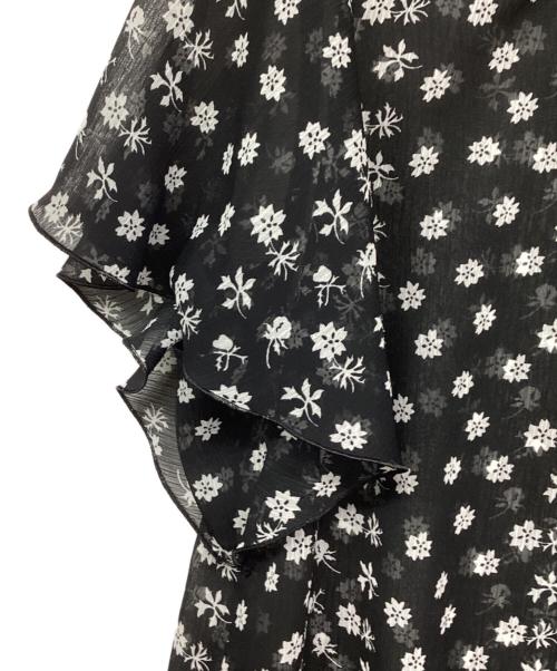 ANAYI（アナイ）ANAYI (アナイ) フレンチスリーブブラウス ブラック サイズ:38の古着・服飾アイテム