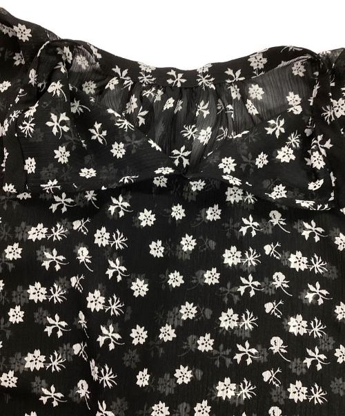 ANAYI（アナイ）ANAYI (アナイ) フレンチスリーブブラウス ブラック サイズ:38の古着・服飾アイテム