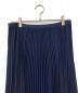 中古・古着 POLO RALPH LAUREN (ポロ・ラルフローレン) プリーツスカート ネイビー サイズ:L 未使用品：11000円