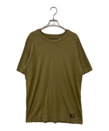 NEIGHBORHOOD（ネイバーフッド）の古着「cn-crew.ss Tシャツ」｜カーキ