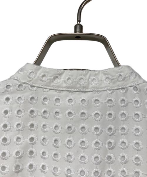 CELFORD（セルフォード）CELFORD (セルフォード) サーキュラーエンブロイダリーワンピース ホワイト サイズ:36の古着・服飾アイテム