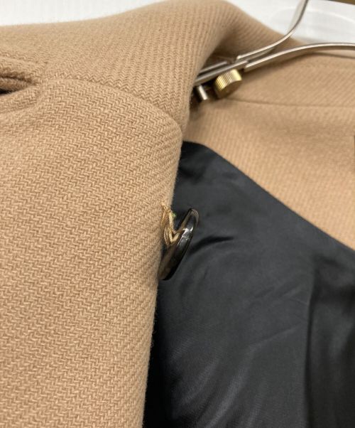 ZARA（ザラ）ZARA (ザラ) MANTECOオーバーサイズショートコート ブラウン サイズ:M-Lの古着・服飾アイテム