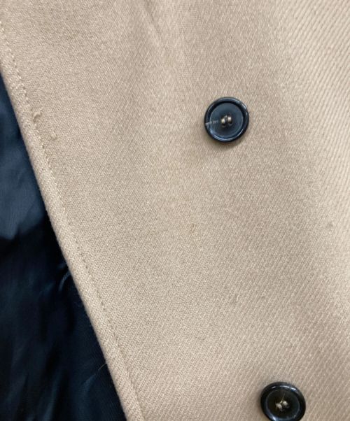 ZARA（ザラ）ZARA (ザラ) MANTECOオーバーサイズショートコート ブラウン サイズ:M-Lの古着・服飾アイテム