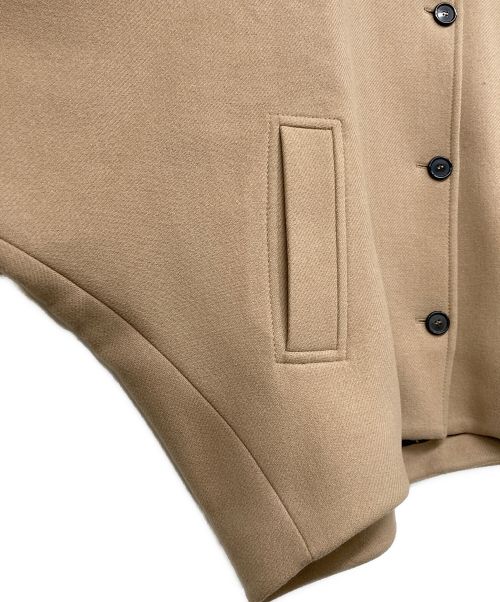 ZARA（ザラ）ZARA (ザラ) MANTECOオーバーサイズショートコート ブラウン サイズ:M-Lの古着・服飾アイテム