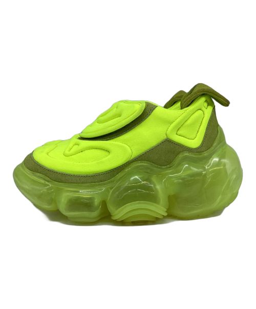 grounds（グラウンズ）grounds (グラウンズ) MOOPIE／エアソールスニーカー イエロー サイズ:24cmの古着・服飾アイテム