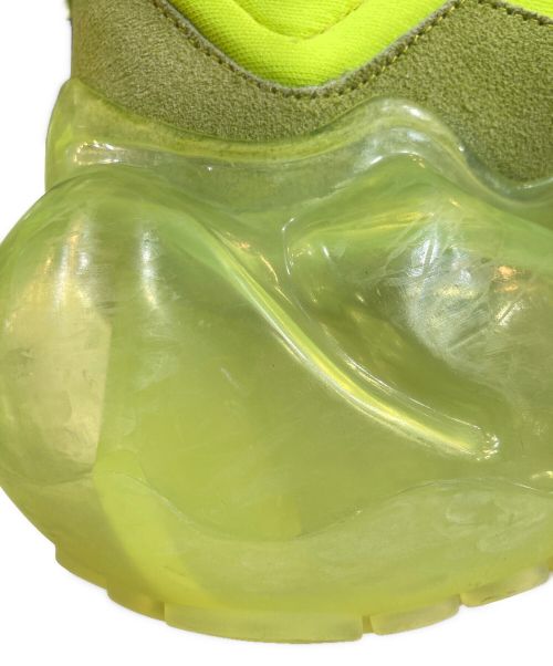 grounds（グラウンズ）grounds (グラウンズ) MOOPIE／エアソールスニーカー イエロー サイズ:24cmの古着・服飾アイテム