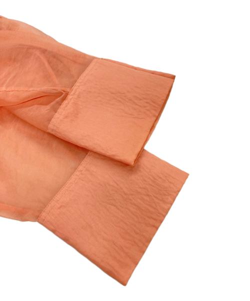 CLANE（クラネ）CLANE (クラネ) 3ARRANGE SHEER TOPS/3アレンジシアートップス オレンジ サイズ:1の古着・服飾アイテム