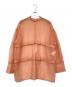 CLANE（クラネ）の古着「3ARRANGE SHEER TOPS/3アレンジシアートップス」｜オレンジ