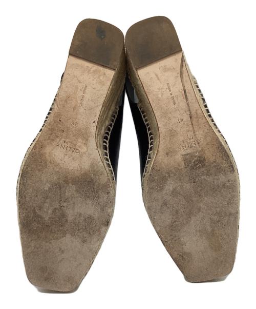 CELINE（セリーヌ）CELINE (セリーヌ) エスパドリーユ ブラック サイズ:41の古着・服飾アイテム