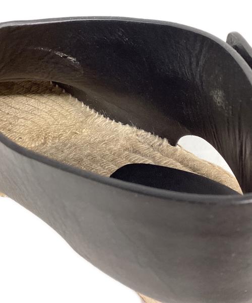 CELINE（セリーヌ）CELINE (セリーヌ) エスパドリーユ ブラック サイズ:41の古着・服飾アイテム