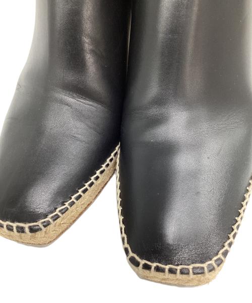 CELINE（セリーヌ）CELINE (セリーヌ) エスパドリーユ ブラック サイズ:41の古着・服飾アイテム