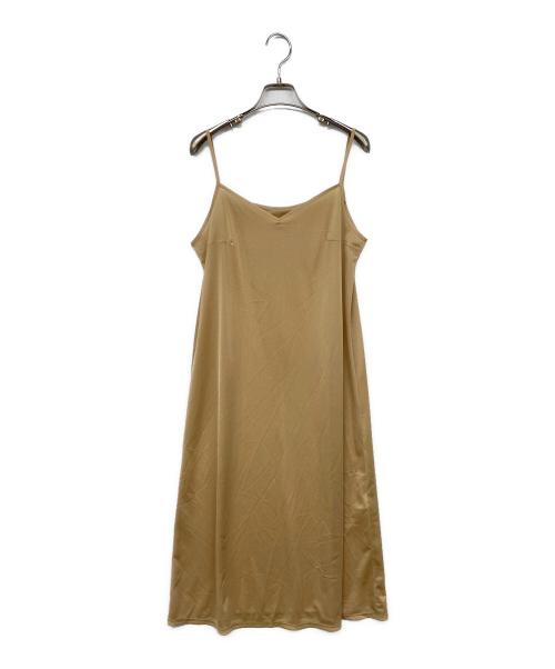 Sybilla（シビラ）Sybilla (シビラ) タッキングデザインドレス イエロー サイズ:Mの古着・服飾アイテム