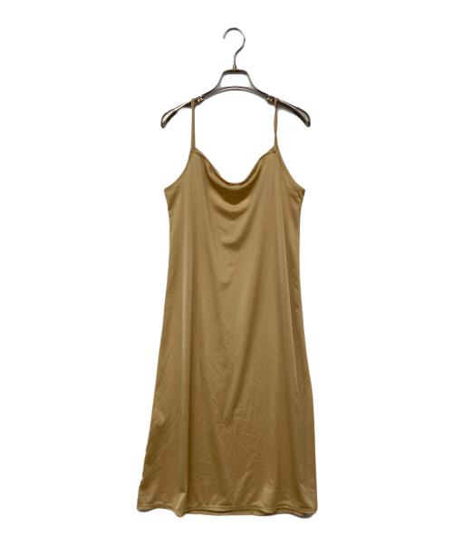 Sybilla（シビラ）Sybilla (シビラ) タッキングデザインドレス イエロー サイズ:Mの古着・服飾アイテム