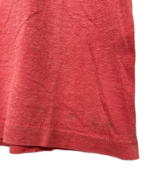 Champion（チャンピオン）Champion (チャンピオン) プリントTシャツ ピンク サイズ:Mの古着・服飾アイテム