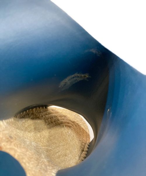 CELINE（セリーヌ）CELINE (セリーヌ) ウェッジソールサンダル ネイビー×ベージュ サイズ:41の古着・服飾アイテム