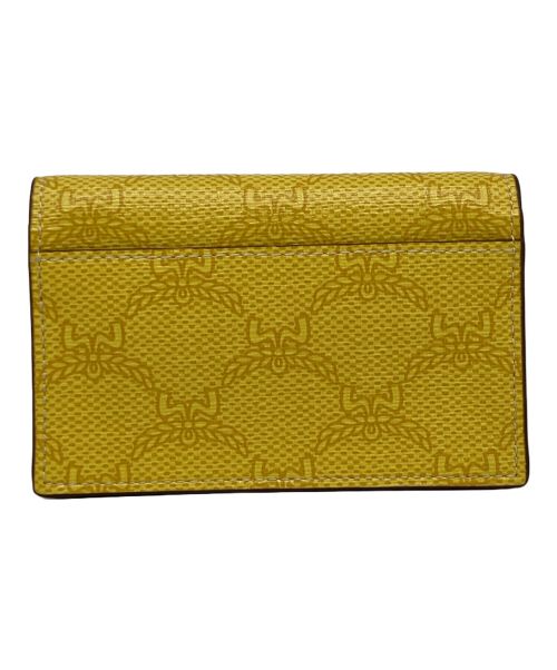 MCM（エムシーエム）MCM (エムシーエム) Himmelカードケース イエロー 未使用品の古着・服飾アイテム