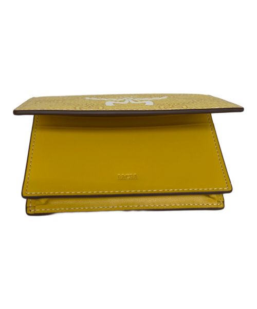 MCM（エムシーエム）MCM (エムシーエム) Himmelカードケース イエロー 未使用品の古着・服飾アイテム