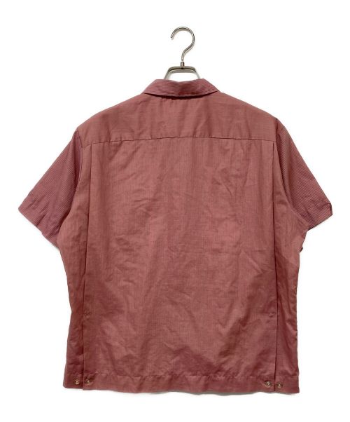 Hilton（ヒルトン）Hilton (ヒルトン) ボーリングシャツ ピンク サイズ:Lの古着・服飾アイテム