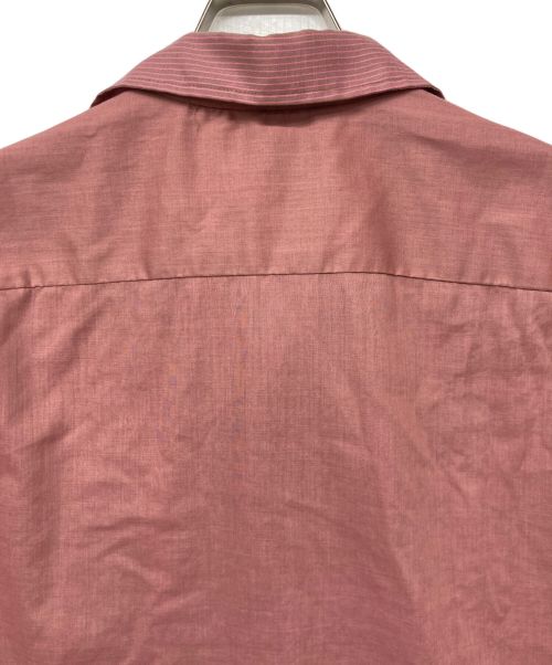 Hilton（ヒルトン）Hilton (ヒルトン) ボーリングシャツ ピンク サイズ:Lの古着・服飾アイテム
