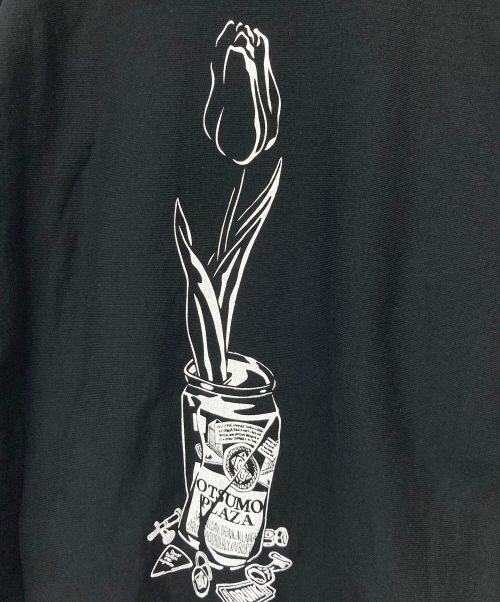 WASTED YOUTH（ウェイステッドユース）WASTED YOUTH (ウエステッド ユース) プルオーバーパーカー/OTSUMO PLAZA ブラック サイズ:Lの古着・服飾アイテム