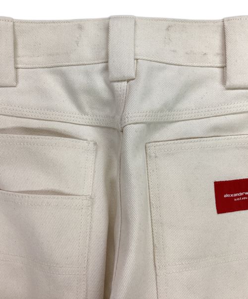 ALEXANDER WANG（アレキサンダー・ワン）ALEXANDER WANG (アレキサンダーワン) CARPENTER PANTS IN RAW DENIM ベージュ サイズ:29の古着・服飾アイテム