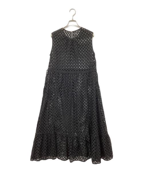 ne quittez pas（ヌキテパ）ne quittez pas (ヌキテパ) ノースリーブワンピース ブラック サイズ:表記なしの古着・服飾アイテム