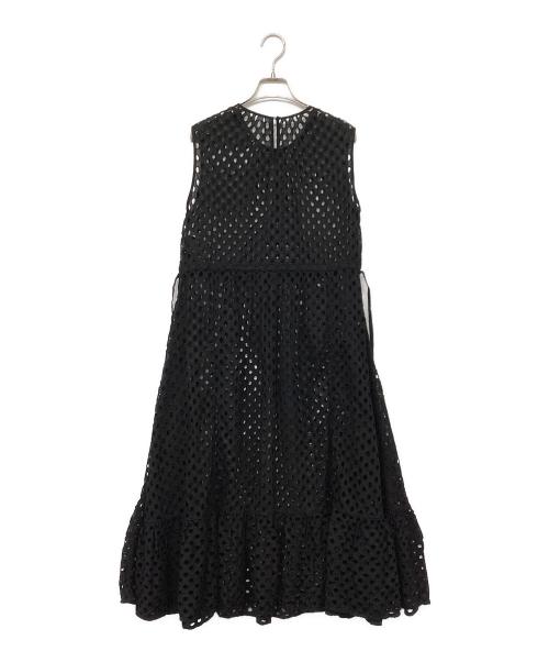 ne quittez pas（ヌキテパ）ne quittez pas (ヌキテパ) ノースリーブワンピース ブラック サイズ:表記なしの古着・服飾アイテム