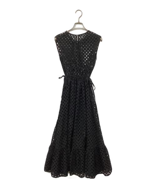 ne quittez pas（ヌキテパ）ne quittez pas (ヌキテパ) ノースリーブワンピース ブラック サイズ:表記なしの古着・服飾アイテム