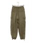 UNTITLED (アンタイトル) パウダータッチ/薄手大人カーゴパンツ カーキ：3000円