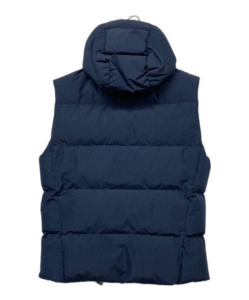 POLO RALPH LAUREN（ポロ・ラルフローレン）POLO RALPH LAUREN (ポロ・ラルフローレン) ポニーフーデットダウンベスト ネイビー サイズ:170/92の古着・服飾アイテム