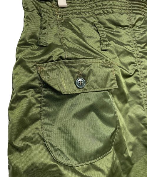 USED（ユーズド）USED (ユーズド) ヴィンテージミリタリーナイロンパンツ カーキ サイズ:Lの古着・服飾アイテム