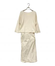 Snow peak（スノーピーク）の古着「長袖ワンピース」｜アイボリー