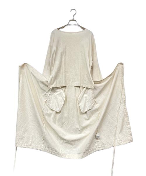 Snow peak（スノーピーク）Snow peak (スノーピーク) 長袖ワンピース アイボリー サイズ:3の古着・服飾アイテム
