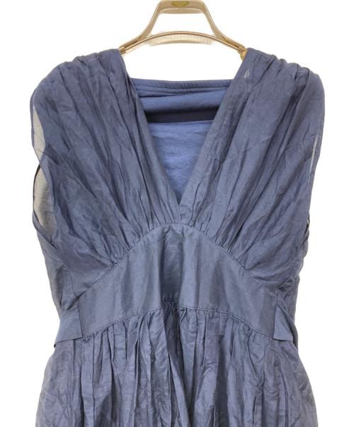 MYLAN（マイラン）MYLAN (マイラン) ノースリーブワンピース ネイビー サイズ:Fの古着・服飾アイテム