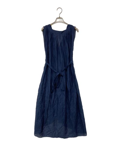 MYLAN（マイラン）MYLAN (マイラン) ノースリーブワンピース ネイビー サイズ:Fの古着・服飾アイテム