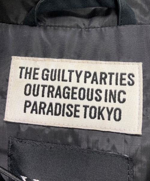 WACKO MARIA（ワコマリア）WACKO MARIA (ワコマリア) ベンタイルダウンジャケット ブラック サイズ:Sの古着・服飾アイテム