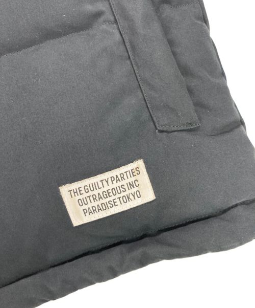 WACKO MARIA（ワコマリア）WACKO MARIA (ワコマリア) ベンタイルダウンジャケット ブラック サイズ:Sの古着・服飾アイテム