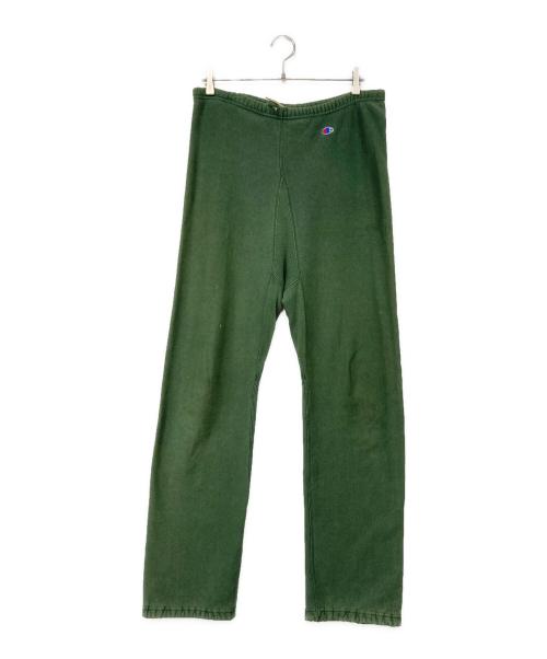 Champion REVERSE WEAVE（チャンピオン リバース ウィーブ）Champion REVERSE WEAVE (チャンピオン リバース ウィーブ) スウェットパンツ グリーン サイズ:Lの古着・服飾アイテム