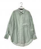 STUNNING LUREスタニングルアー）の古着「ロングシアーシャツ」｜ミント