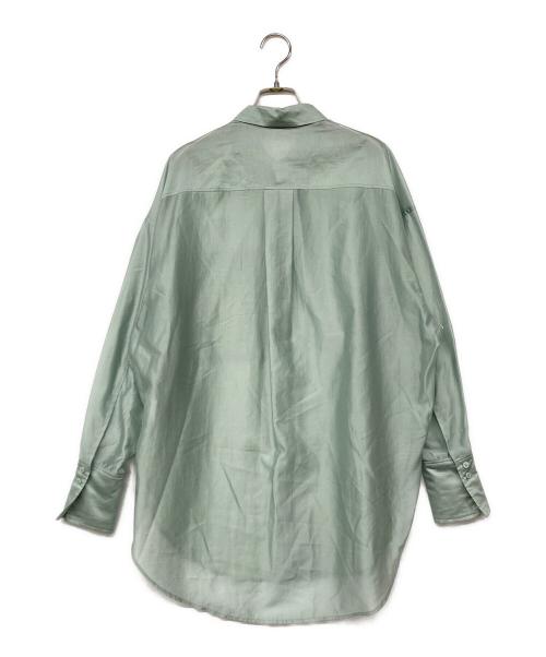 STUNNING LURE（スタニングルアー）STUNNING LURE (スタニングルアー) ロングシアーシャツ ミント サイズ:Sの古着・服飾アイテム