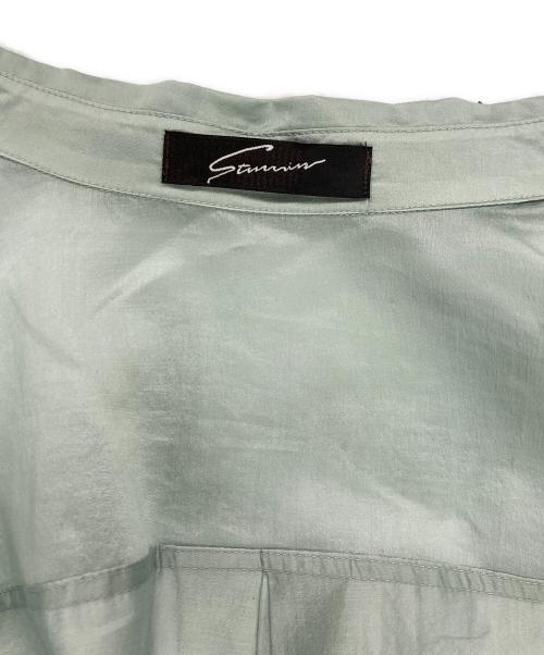 STUNNING LURE（スタニングルアー）STUNNING LURE (スタニングルアー) ロングシアーシャツ ミント サイズ:Sの古着・服飾アイテム