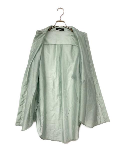 STUNNING LURE（スタニングルアー）STUNNING LURE (スタニングルアー) ロングシアーシャツ ミント サイズ:Sの古着・服飾アイテム