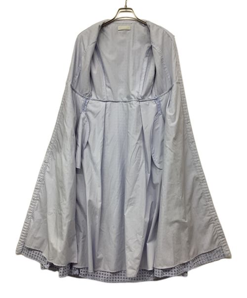 CELFORD（セルフォード）CELFORD (セルフォード) サーキュラーエンブロイダリーワンピース スカイブルー サイズ:36の古着・服飾アイテム